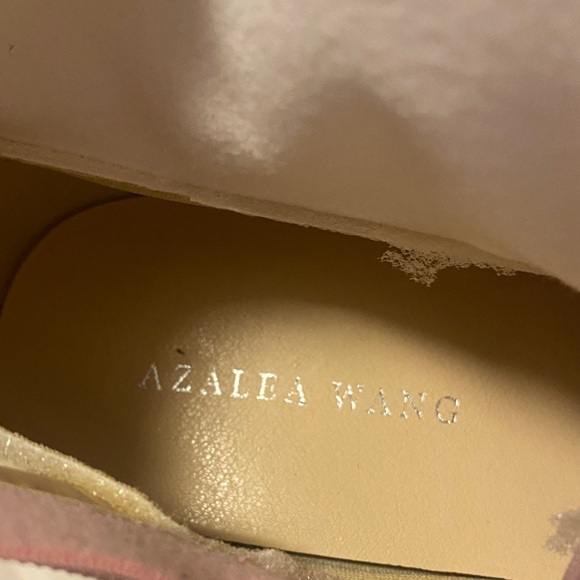 Azalea Wang whiskerPink metallic chunky knee-high boots - Picture 2 of 15